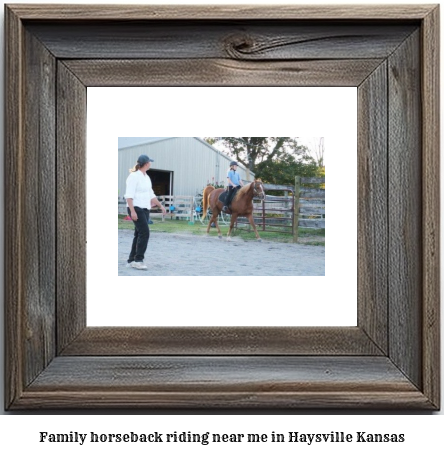 family horseback riding near me in Haysville, Kansas